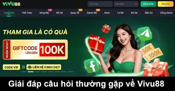 Câu hỏi thường gặp khi tìm hiểu về Vivu88