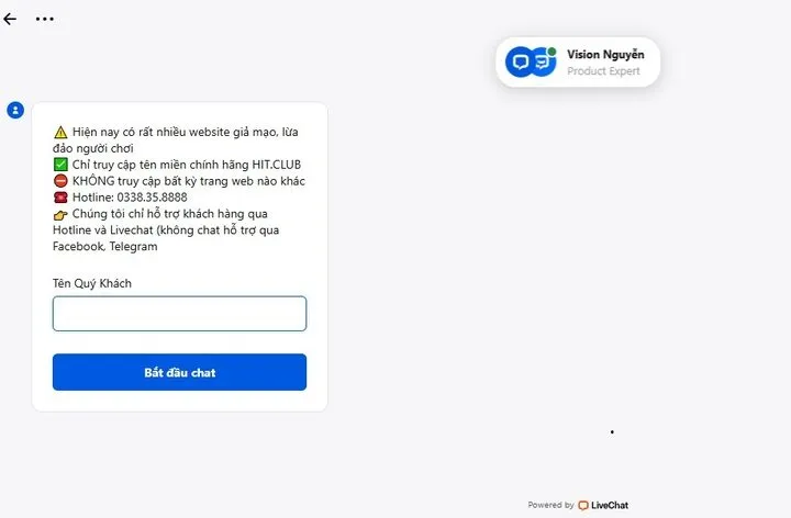 Phân biệt Hitclub chính hãng và giả mạo thông qua yếu tố nào?